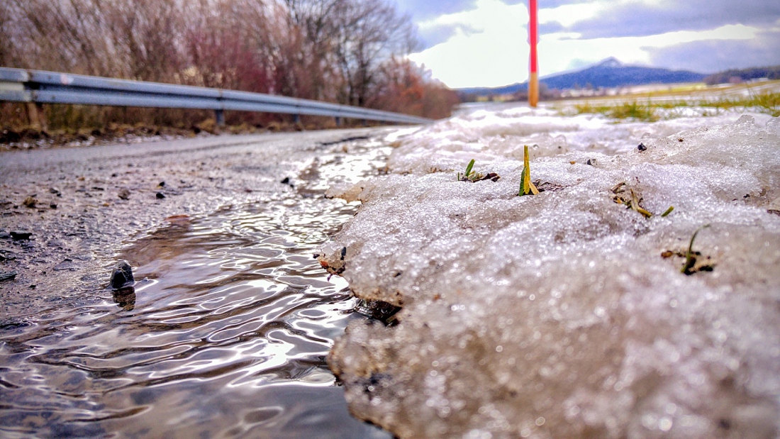 Foto: Martin Zehrer - Tauwetter unterhalb vom Läufer Nähe Kemnath... 11. Februar 2019 