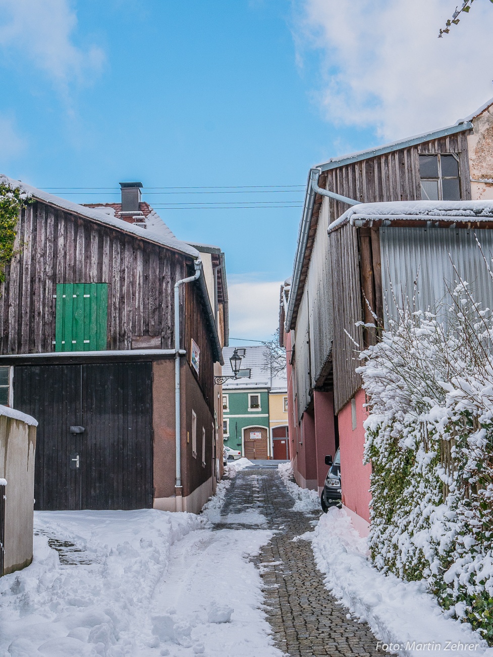 Foto: Martin Zehrer - Enge Gassen mit Charme, gibts in Neustadt am Kulm 