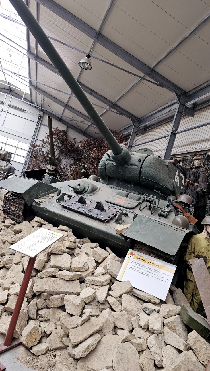 Panzer im Militärmuseum Stammheim.