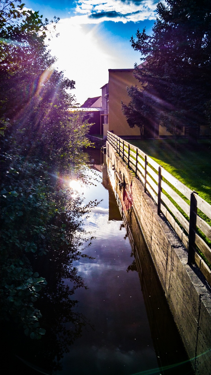 Foto: Martin Zehrer - Herbst-Sonne am 15. September 2017 in Kemnath am Weiher-Graben... 