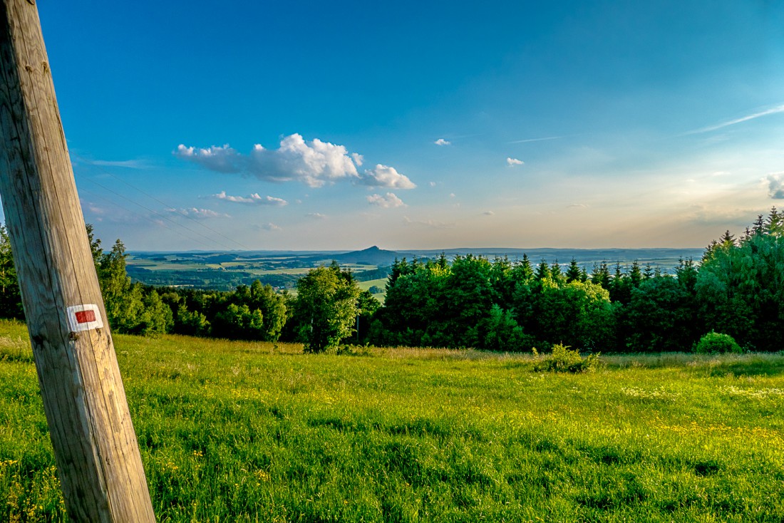 Foto: Martin Zehrer - Der Rauher Kulm von Godas aus fotografiert. Ein Blick übers Kemnather Land... 