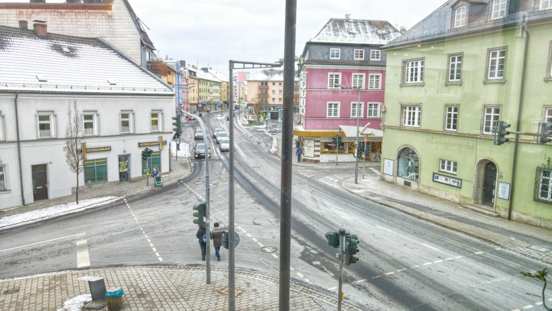 Foto: Martin Zehrer - Trübes Wetter in Marktredwitz am 21. Januar 2019. 