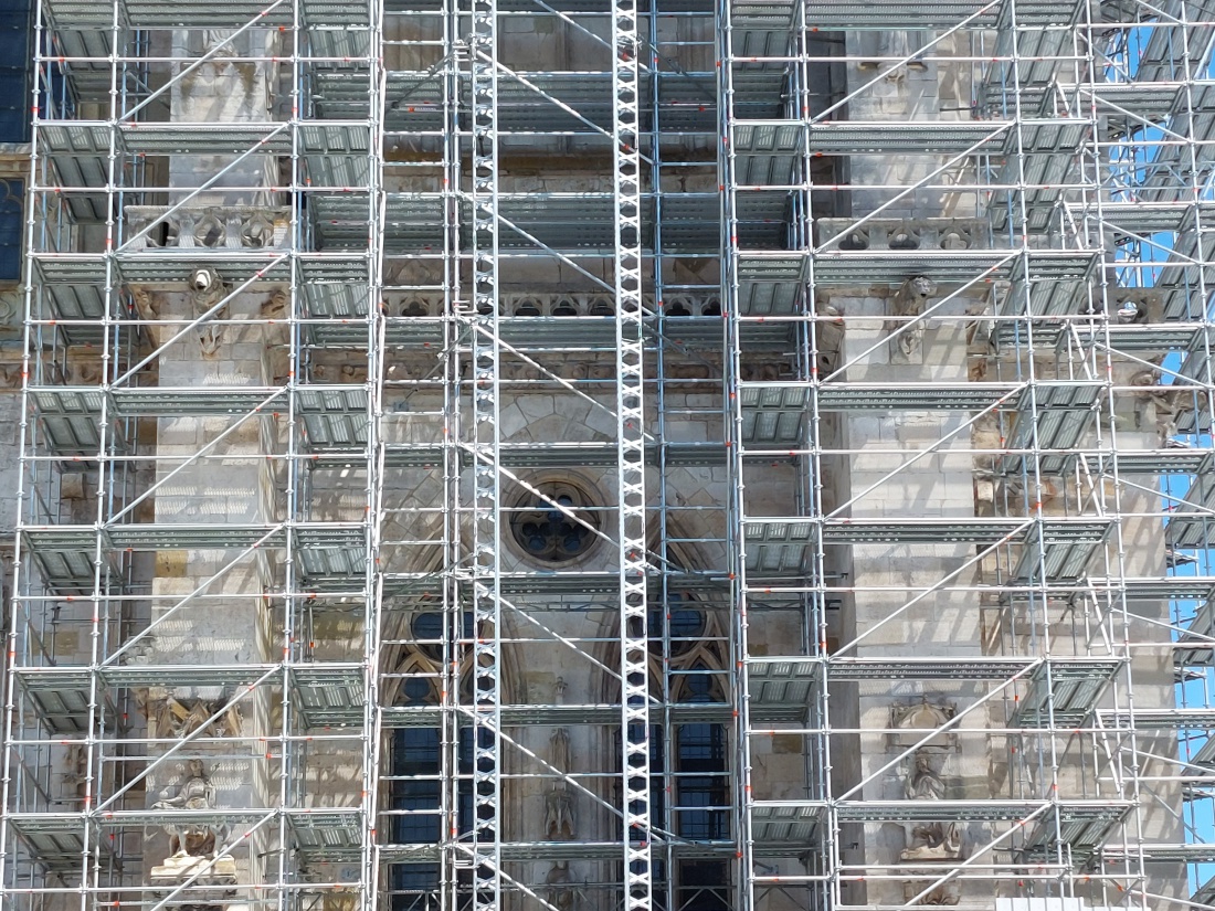 Foto: Martin Zehrer - Regensburger Dom... eingerüstet! 