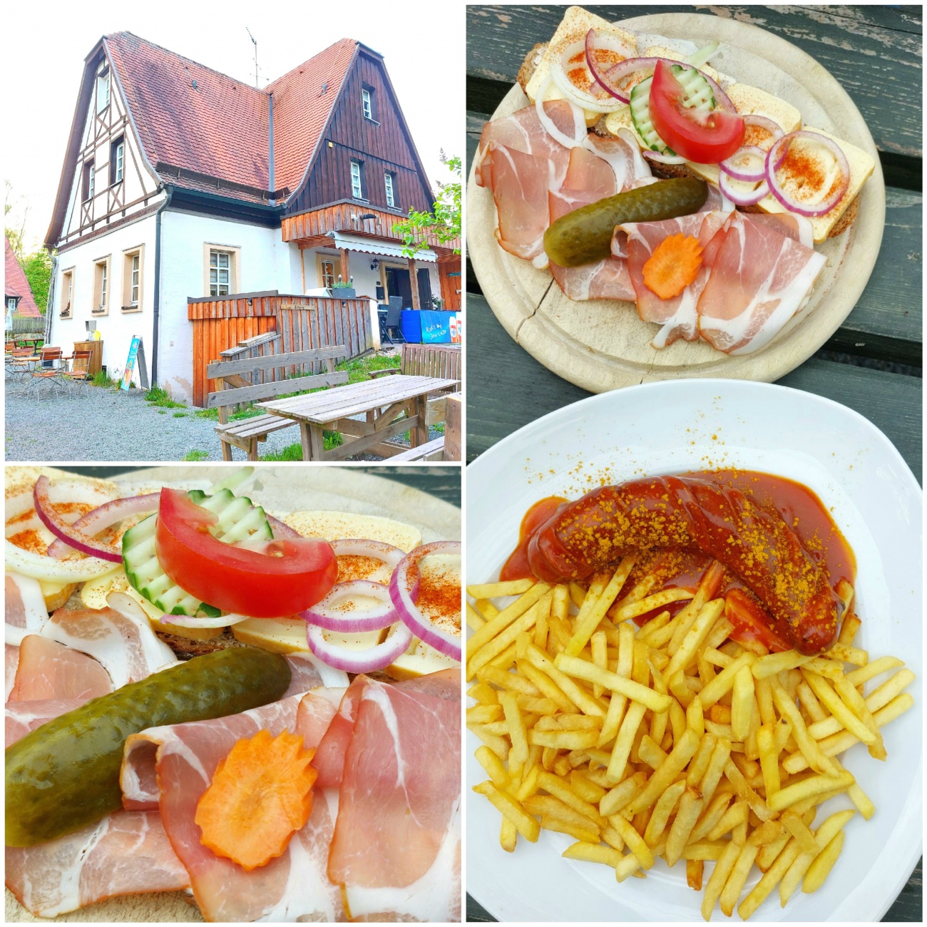 Foto: Martin Zehrer - Wunderschöne Abend-Brotzeit in der Tauritzmühle bei Speichersdorf.  