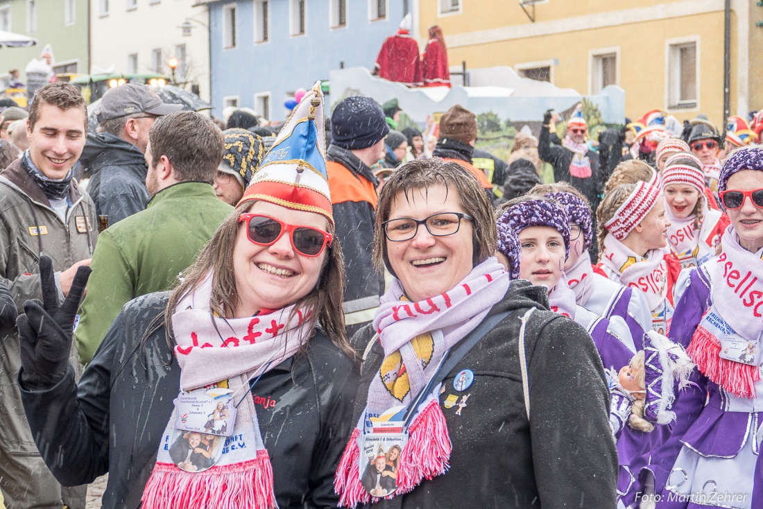 Foto: Martin Zehrer - Gaudi, Gaudi, Gaudi!!! Faschingszug des WCV durch Waldeck am 11. Februar 2018!  