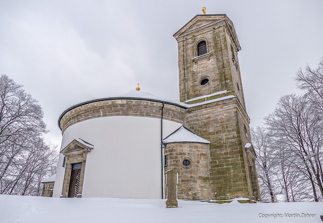 Foto: Martin Zehrer - Wallfahrtskirche Armesberg im Winter<br />
<br />
17. Januar 2016 