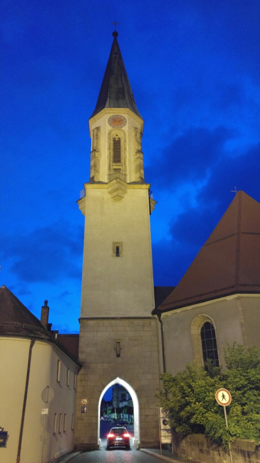 Foto: Martin Zehrer - Das Tor zur Oberpfalz bei Nacht ;-) 