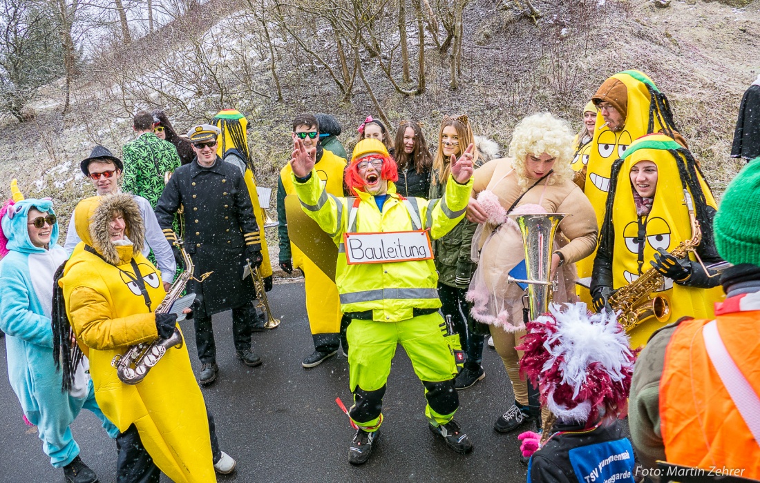Foto: Martin Zehrer - Gaudi, Gaudi, Gaudi!!! Faschingszug des WCV durch Waldeck am 11. Februar 2018! 