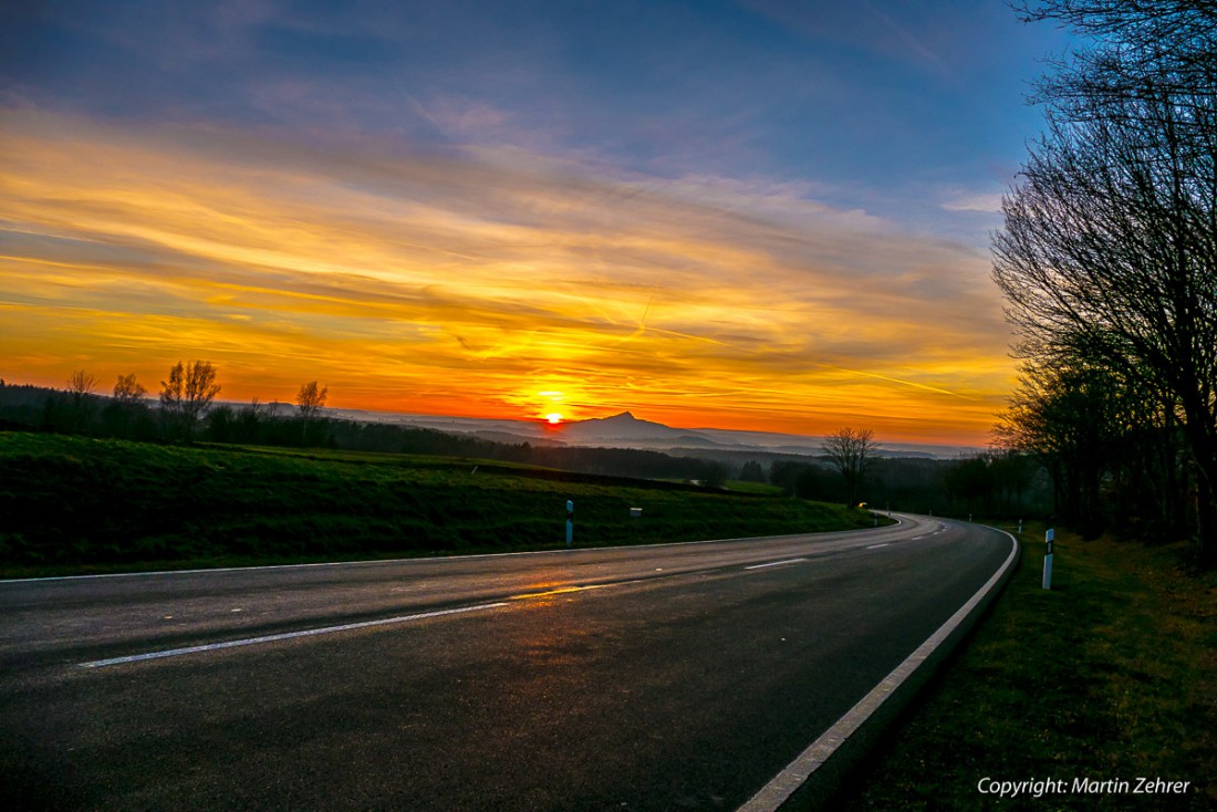 Foto: Martin Zehrer - Gute-Nacht-Stimmung... Sonnenuntergang am Rauhen Kulm - So eine Ruhe liegt da in der Stimmung ;-) 