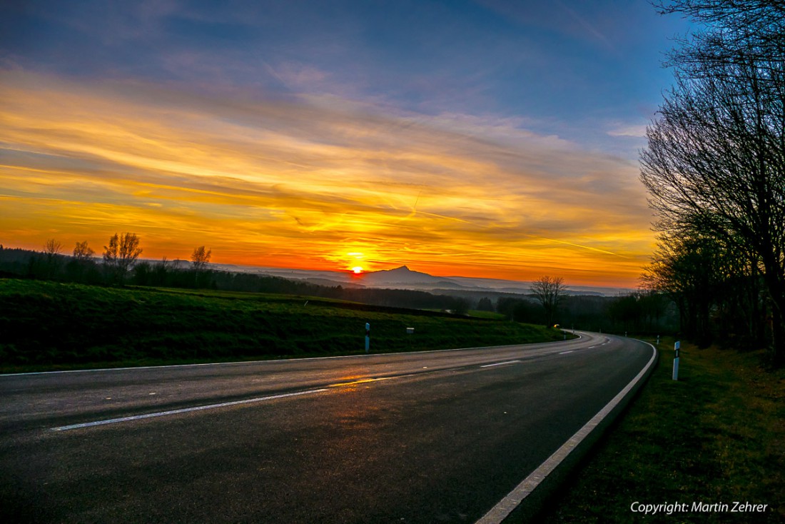 Foto: Martin Zehrer - Gute-Nacht-Stimmung... Sonnenuntergang am Rauhen Kulm - So eine Ruhe liegt da in der Stimmung ;-) 