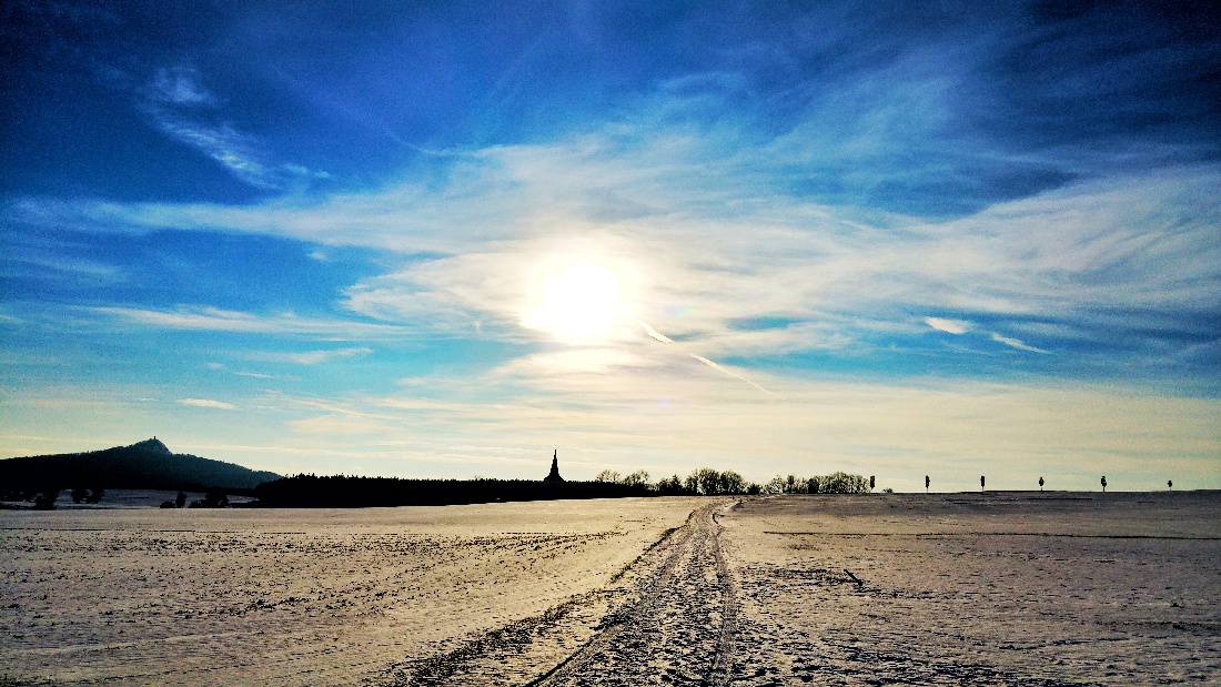 Foto: Jennifer Müller - Tolle Stimmung mit Blick von Kemnath aus in Richtung Oberndorf... 