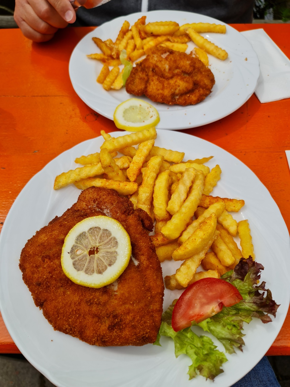 Foto: Jennifer Müller - Cordon bleu in der Schweinmühle... lecker! 