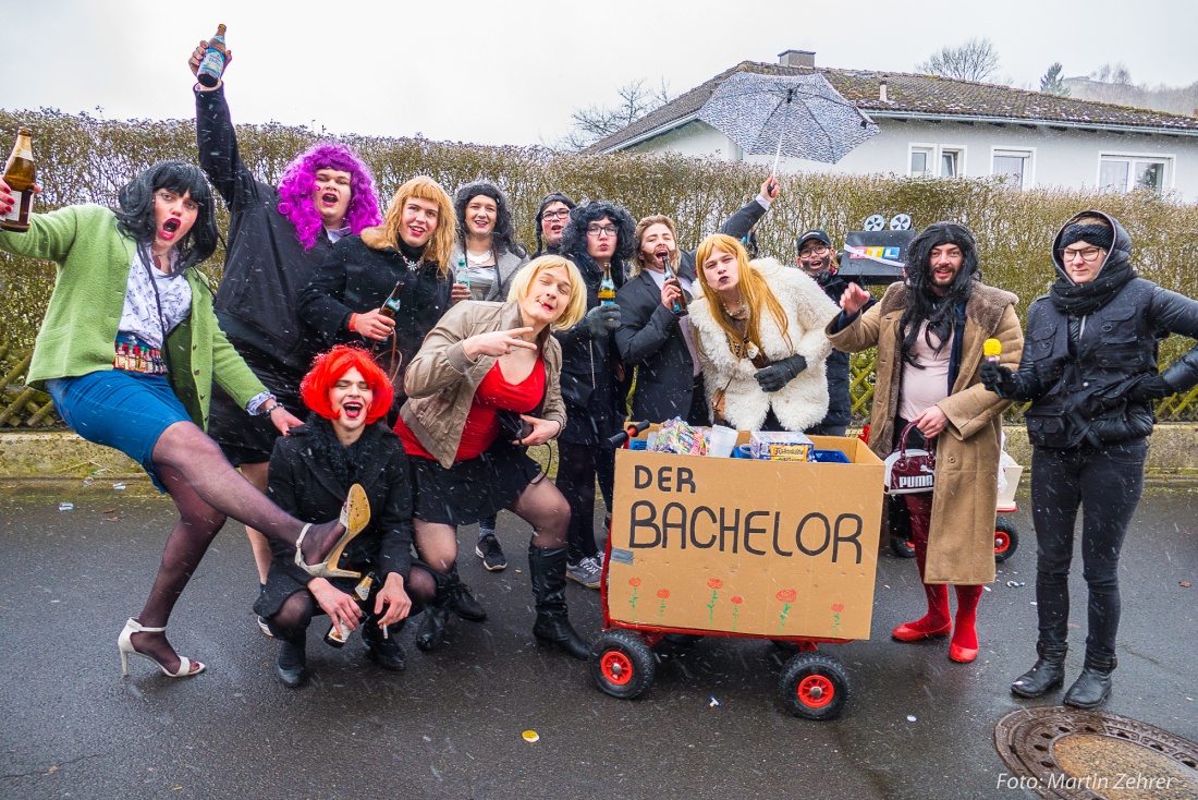 Foto: Martin Zehrer - Gaudi, Gaudi, Gaudi!!! Faschingszug des WCV durch Waldeck am 11. Februar 2018! 