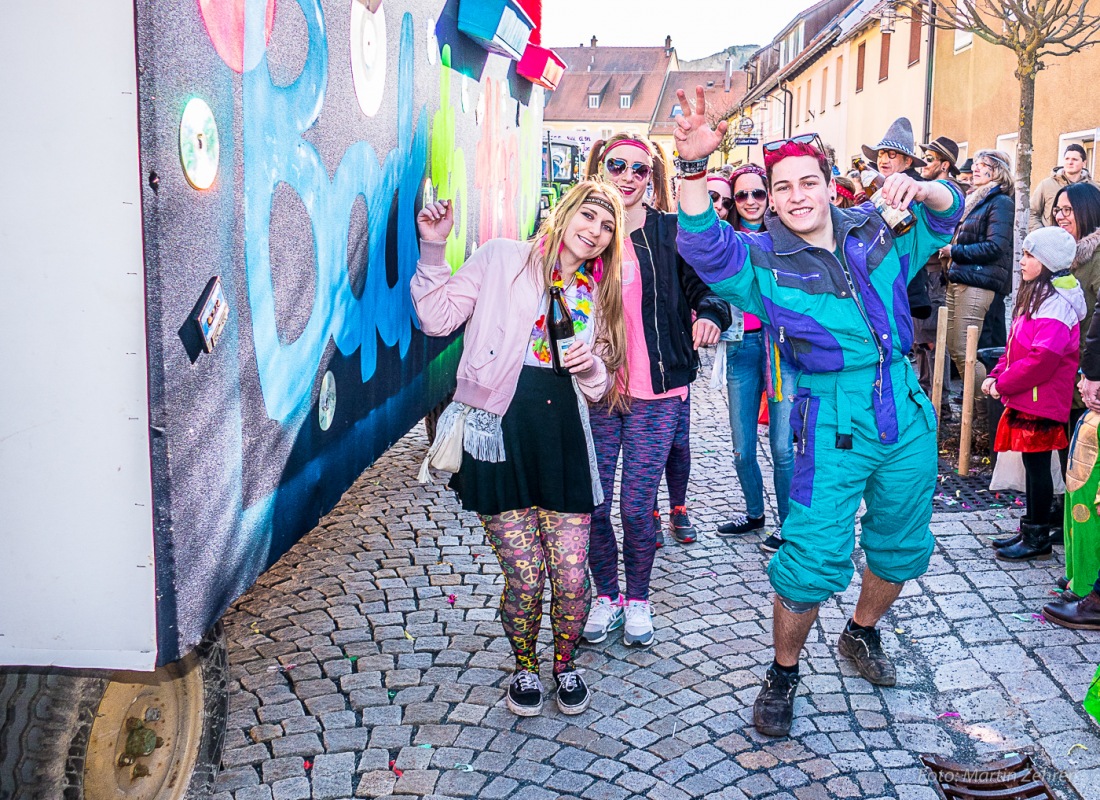 Foto: Martin Zehrer - Fasching in Waldeck 2017... viele Narren, lustiges Volk und Hammer-Wetter :-)  