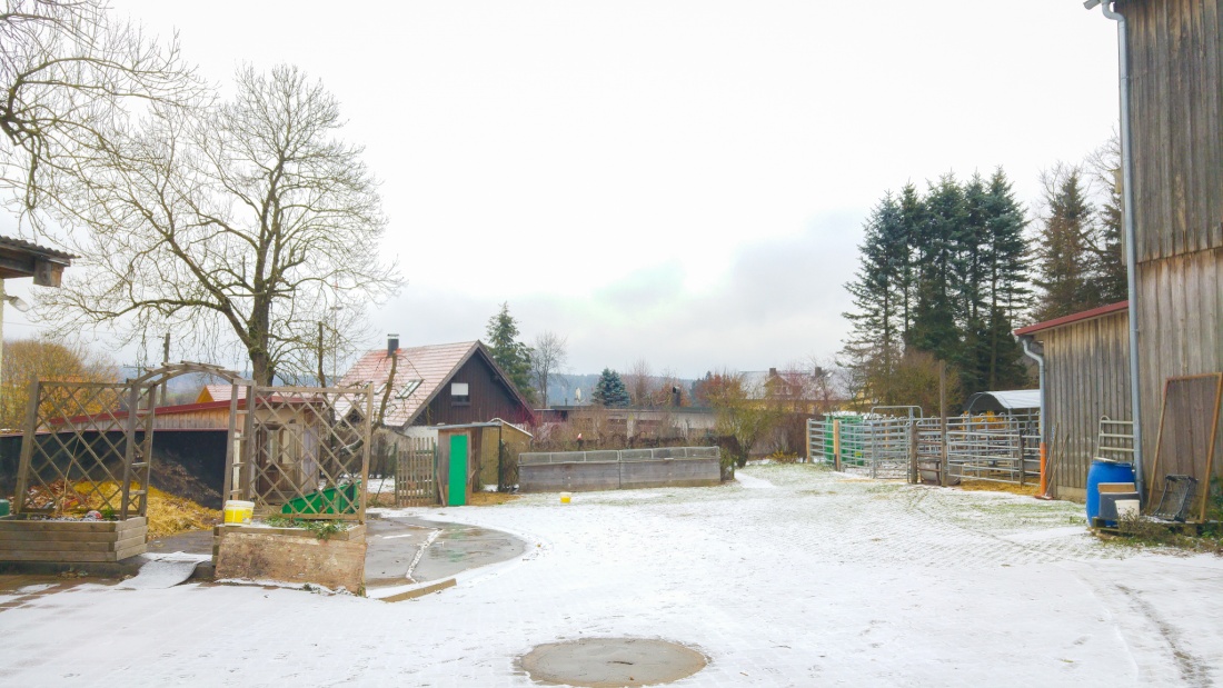 Foto: Martin Zehrer - Schnee in Hermannsreuth am 19. November 2018 