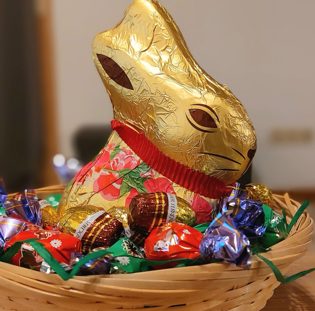 Foto: Martin Zehrer - Der Osterhase kam schon am Gründonnerstag... 