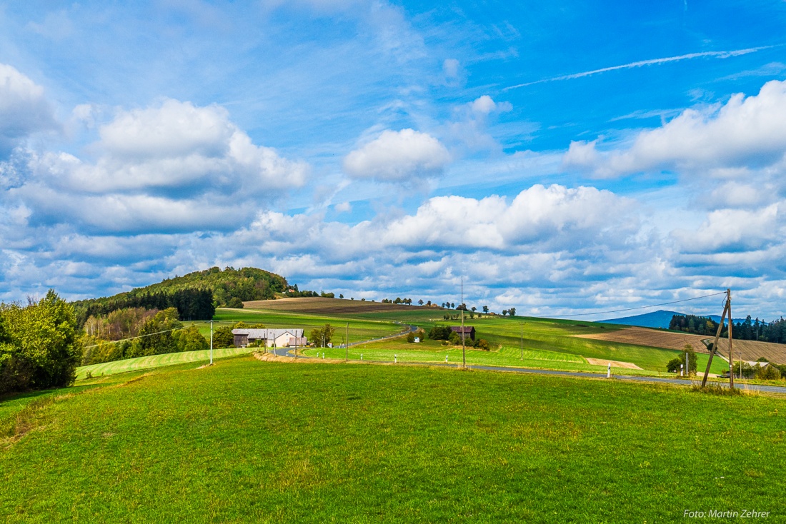 Foto: Martin Zehrer - Der Blick zum Armesberg über die Godaser Höhe hinweg... 22. September 2018 