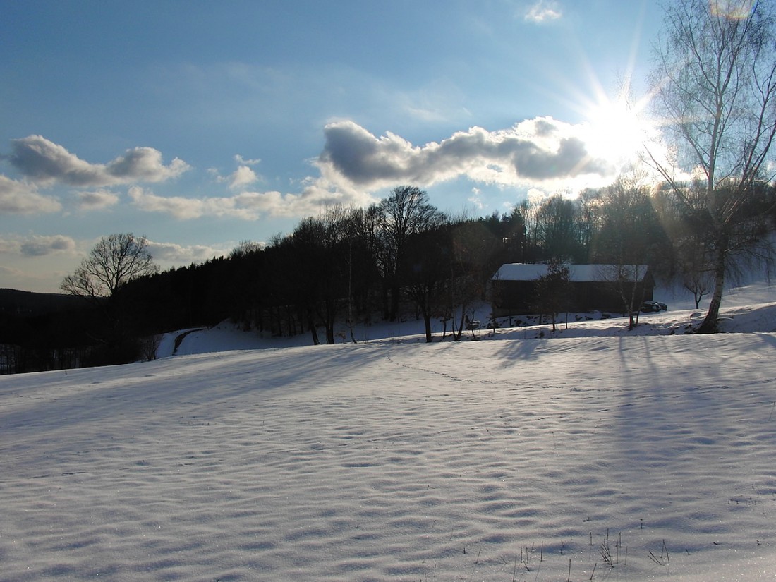 Foto: Martin Zehrer - So war das Wetter am 10. Februar 2013 zum Faschingszug in Waldeck 