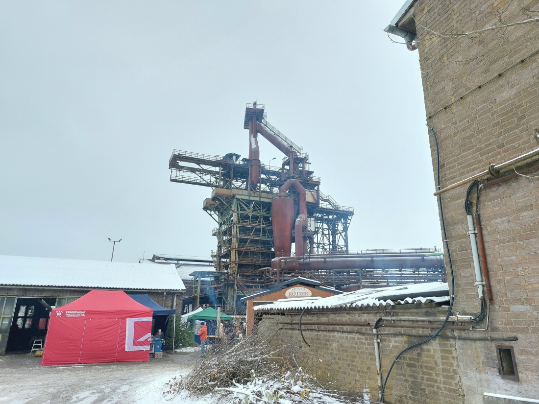 Foto: Martin Zehrer - Der stillgelegte Schmelzofen der Maxhütte in Sulzbach Rosenberg. 