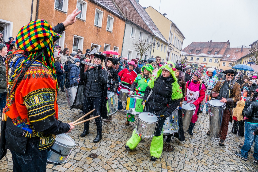 Foto: Martin Zehrer - Gaudi, Gaudi, Gaudi!!! Faschingszug des WCV durch Waldeck am 11. Februar 2018! 