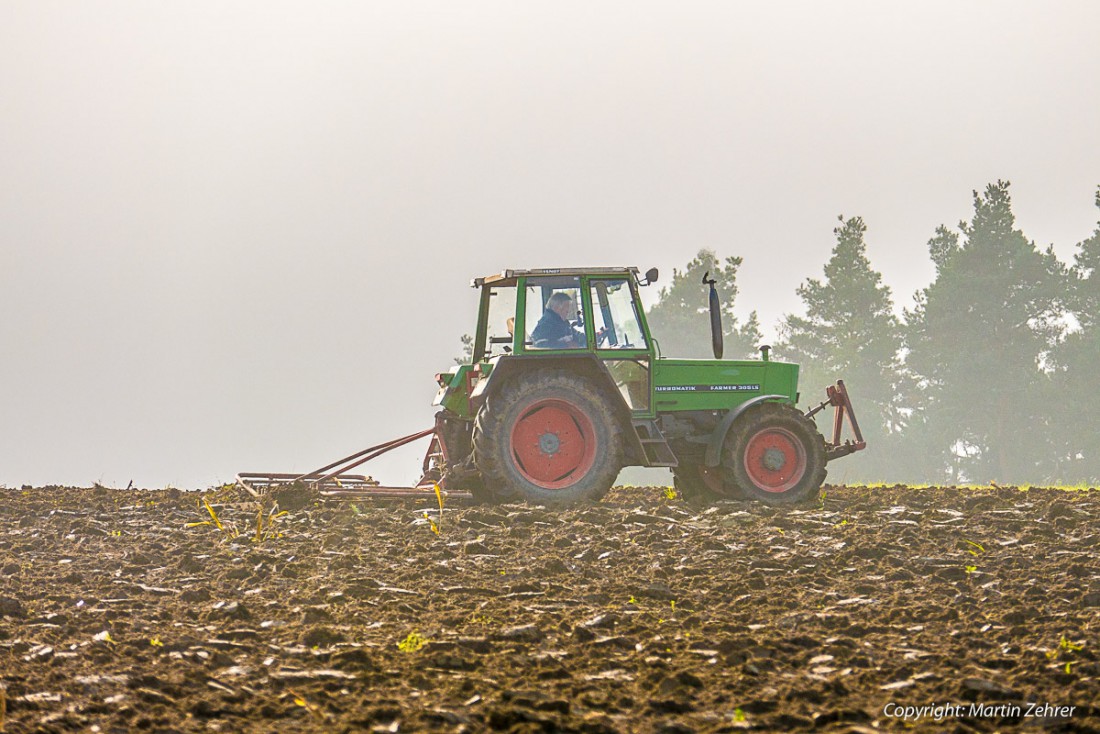 Foto: Martin Zehrer - Oktober 2015 - Ackerbau auf dem Läufer bei Kemnath 