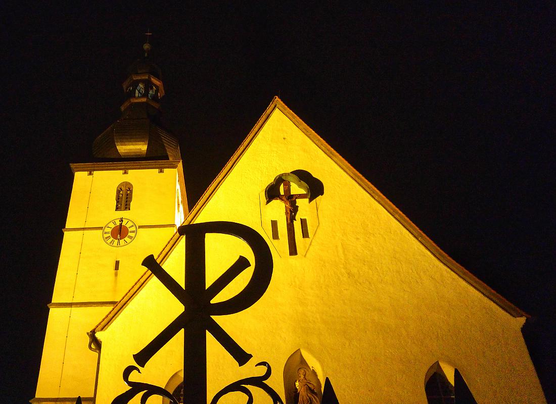 Foto: Jenny Müller - Die Kirche von Kastl. 20.12.2020 