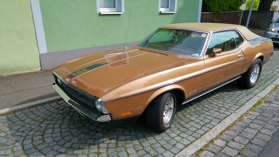 Foto: Martin Zehrer - Ein Ford Mustang... gesehen in Waldershof  