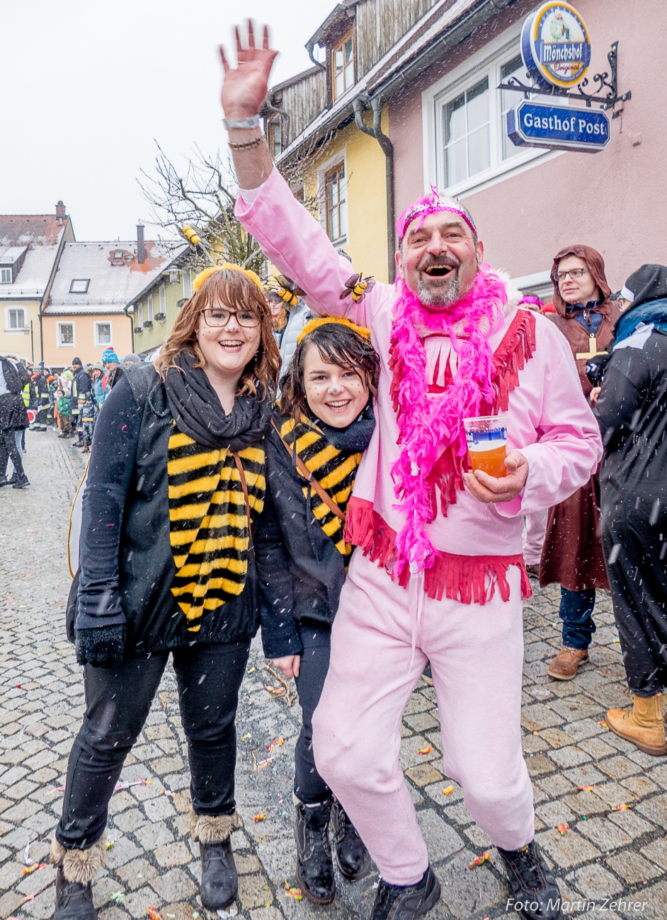 Foto: Martin Zehrer - Gaudi, Gaudi, Gaudi!!! Faschingszug des WCV durch Waldeck am 11. Februar 2018!  