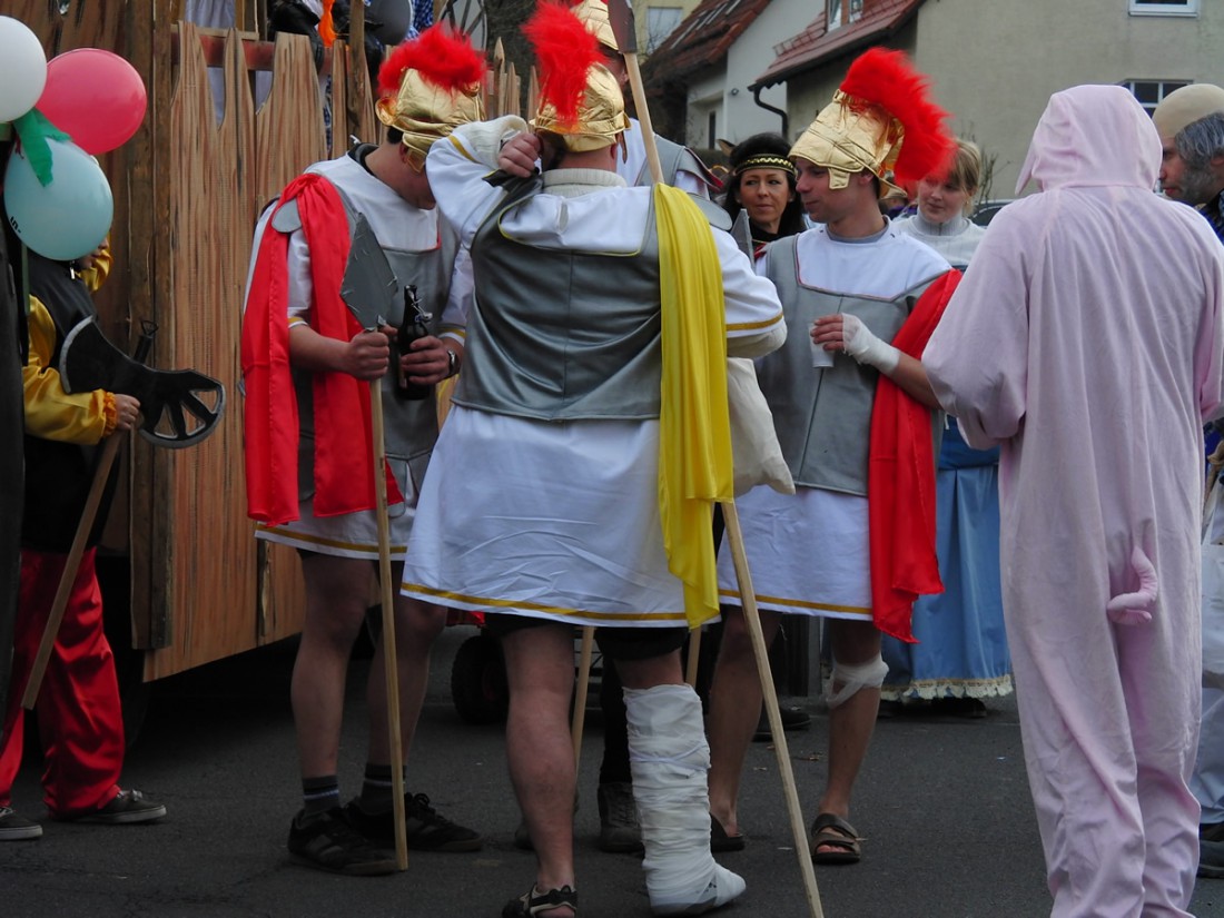 Foto: Martin Zehrer - Faschingszug Waldeck - Die Römer aus Godas... 