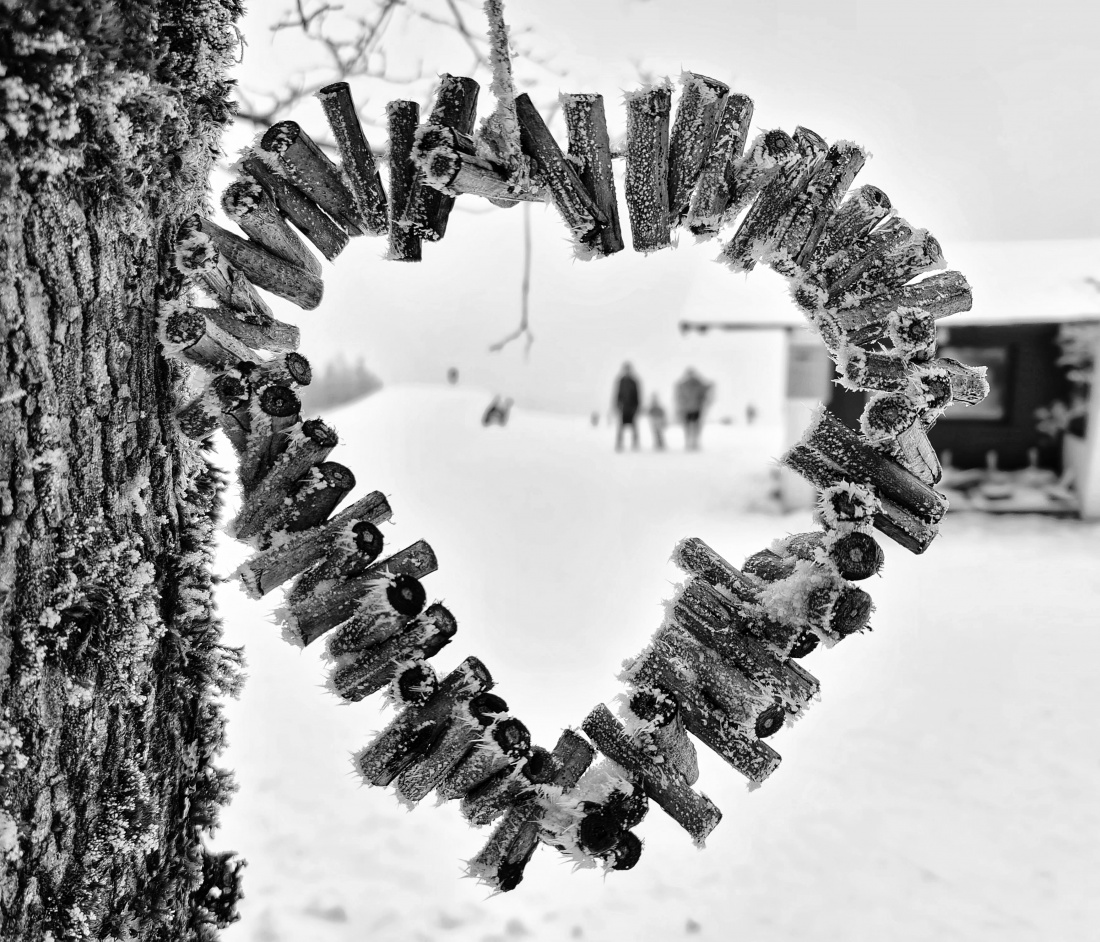 Am Klausenlift in Mehlmeisel erlebt man Skispaß mit Herz ;-)