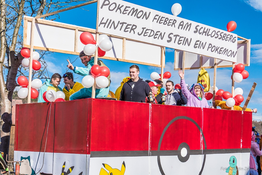Foto: Martin Zehrer - Fasching in Waldeck 2017... viele Narren, lustiges Volk und Hammer-Wetter :-) 