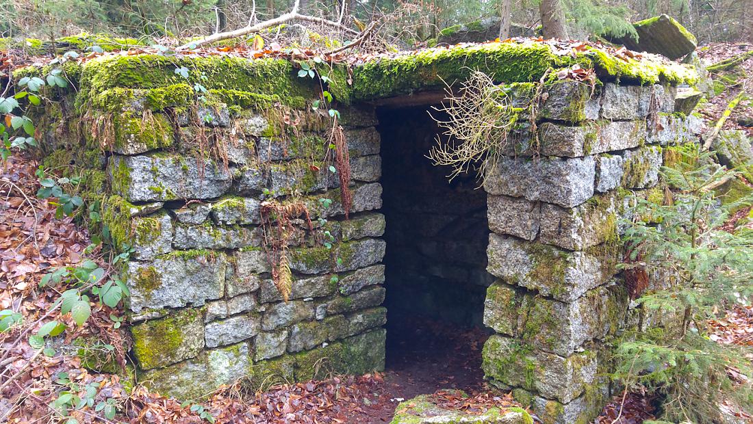 Foto: Martin Zehrer - Ein Schutzbunker am Fuße der Kössaine.  