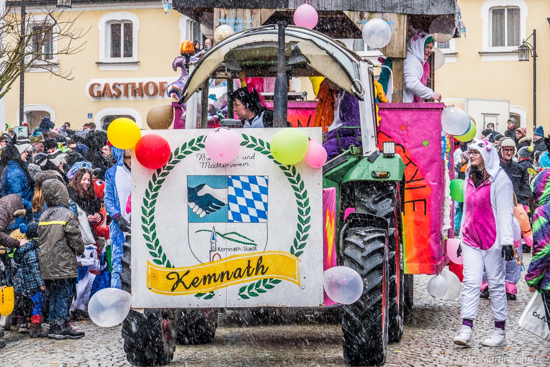 Foto: Martin Zehrer - Gaudi, Gaudi, Gaudi!!! Faschingszug des WCV durch Waldeck am 11. Februar 2018!  