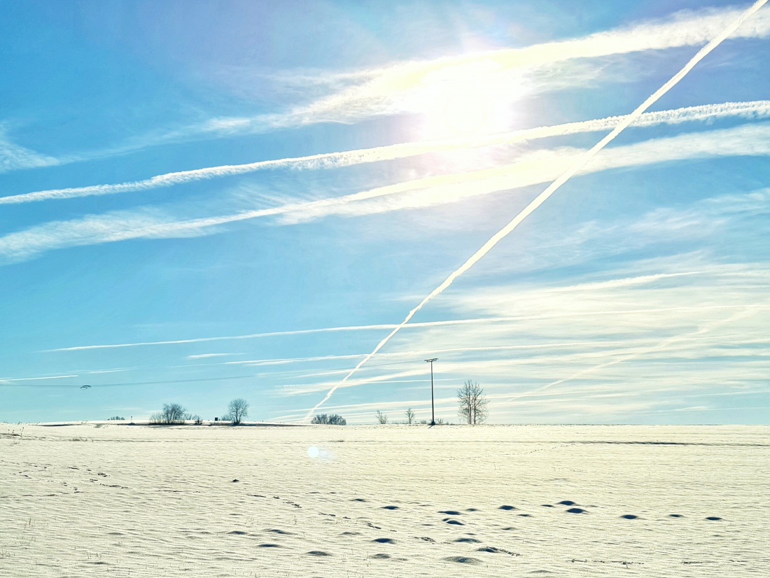 Winterliche Landschaft rund um Kemnath 