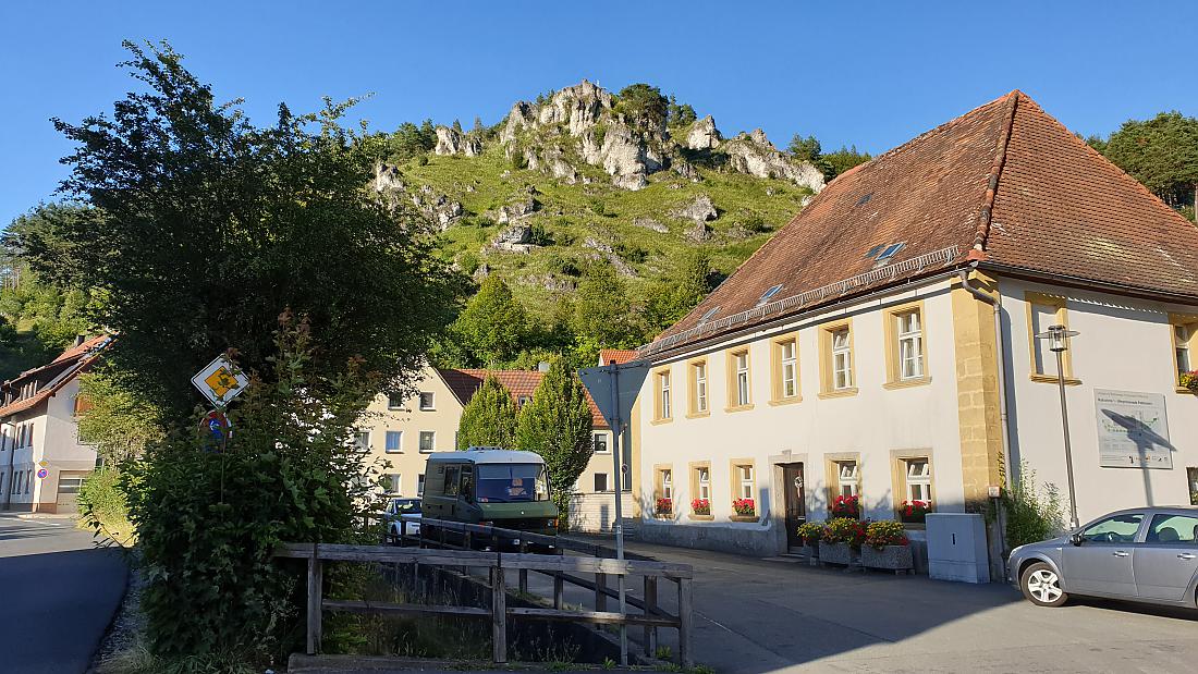 Foto: Martin Zehrer - Fränkische Schweiz - Pottenstein mit dem Motorrad unterwegs... 