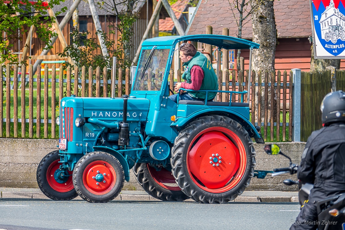 Foto: Martin Zehrer - Ein wunderschöner Hanomag R19, gesehen beim Bulldogtreffen in Kirchenpingarten. 