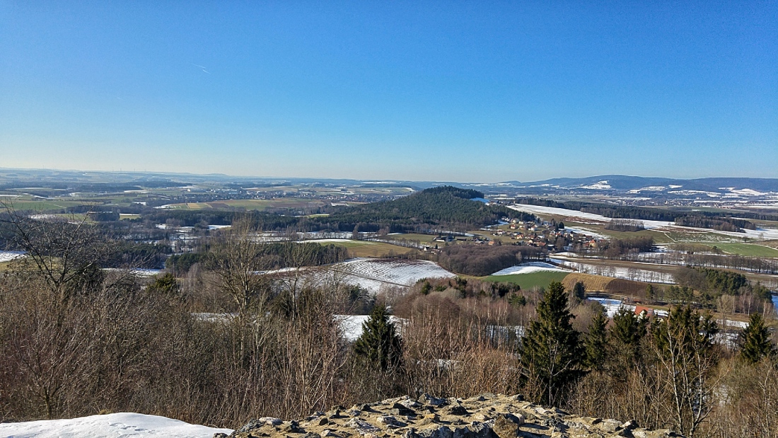 Foto: Martin Zehrer - Aussicht vom waldecker Schloßberg aus.<br />
<br />
16. Februar 2019 