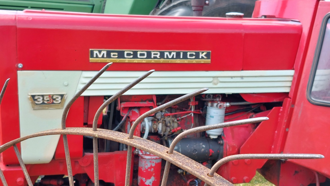 Foto: Martin Zehrer - Ein McCormick mit Orion-Rechen, gesehen in Feilersdorf auf drm Oldtimertreffen der Oldtimerjugend Feilersdorf... 