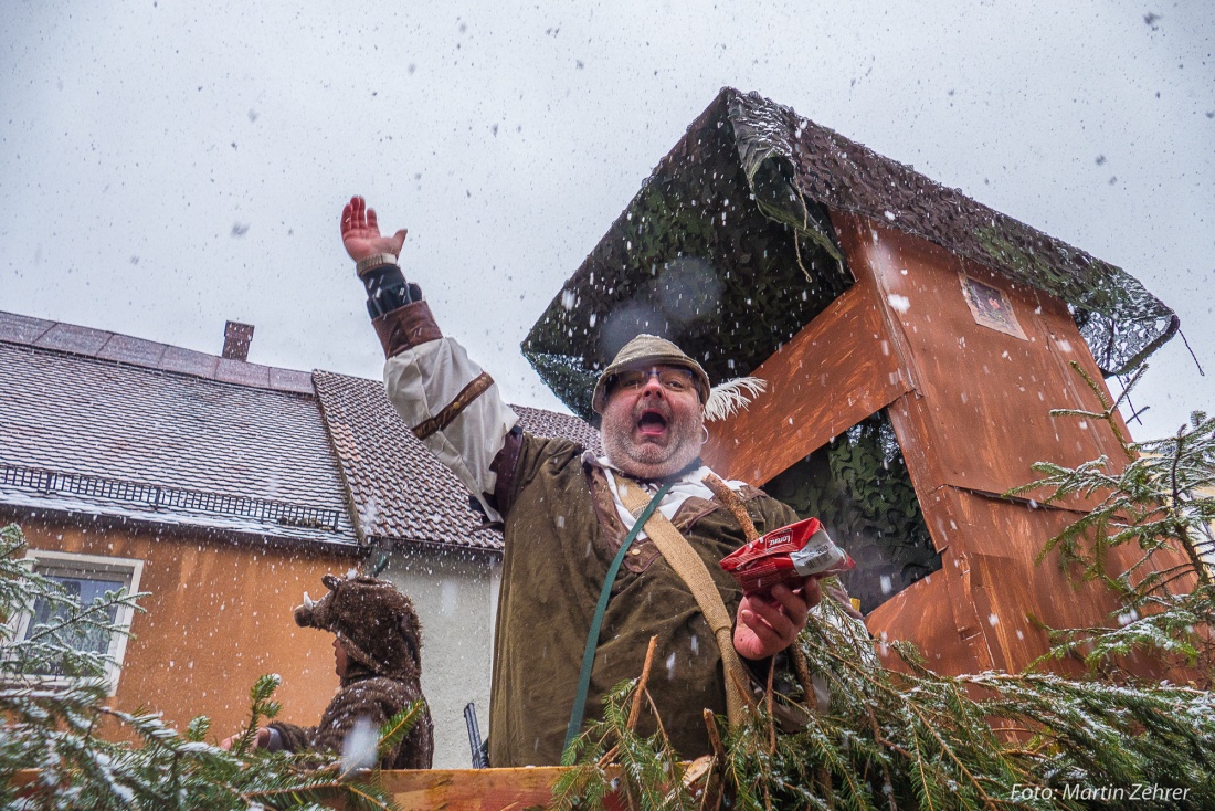 Foto: Martin Zehrer - Gaudi, Gaudi, Gaudi!!! Faschingszug des WCV durch Waldeck am 11. Februar 2018!  