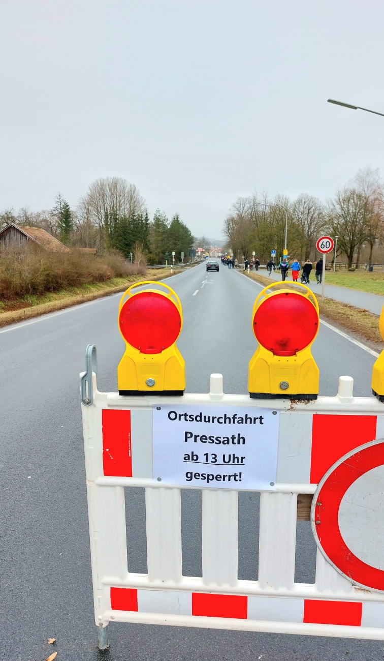 Foto: Martin Zehrer - Gesperrt... Fasching ist in Pressath :-) 