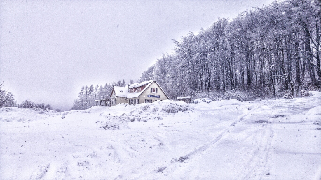 Foto: Martin Zehrer - Das Mesnerhaus am 3. Februar 2019... Winter! 