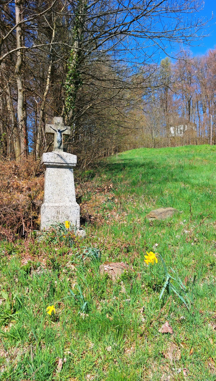 Foto: Martin Zehrer - Feld-Kreuz in der wunderschönen Natur...<br />
<br />
Am 30. April 2023, droben auf dem Armesberg.  