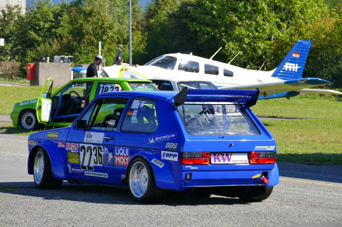 Foto: Martin Zehrer - Golf 1<br />
<br />
Flugplatz-Slalom des MSC-Sophiental. Bestes Wetter, top Teilnehmer, fairer Motorsport Nähe Bindlach! 