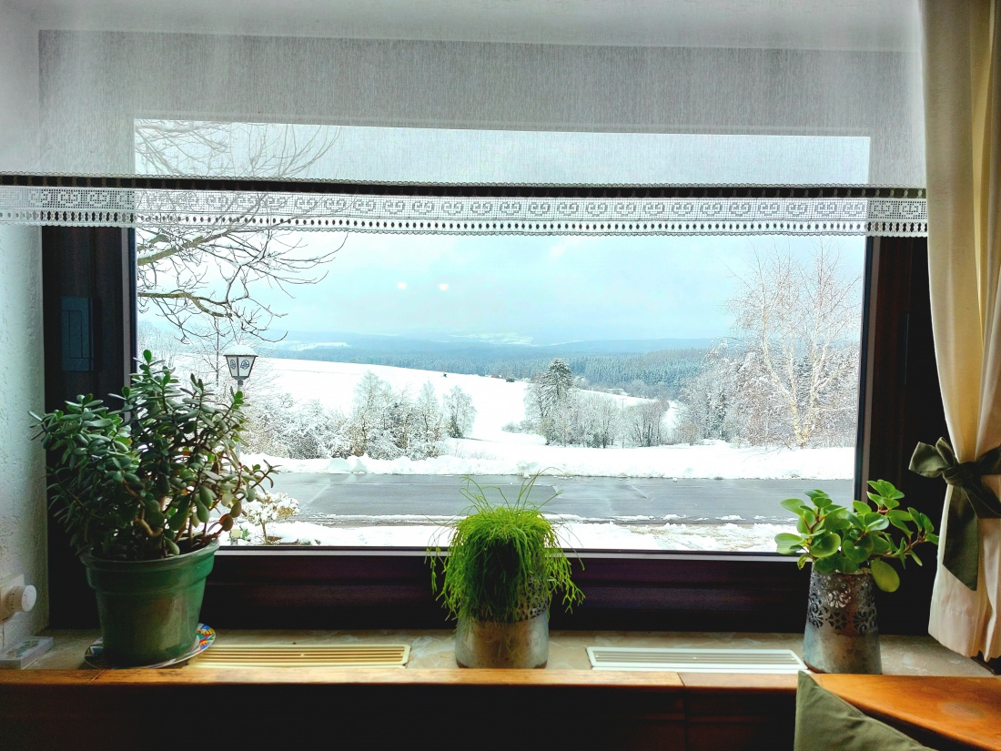 Foto: Martin Zehrer - Frühlingswanderung von Frankenreuth aus hoch nach Ölbrunn zum Scherm bzw. Zur Schönen Aussicht.<br />
Das Wetter war durchwachsen.<br />
Ca. 7 cm Schnee.<br />
Beim Rauflaufen, Bewölkt, 