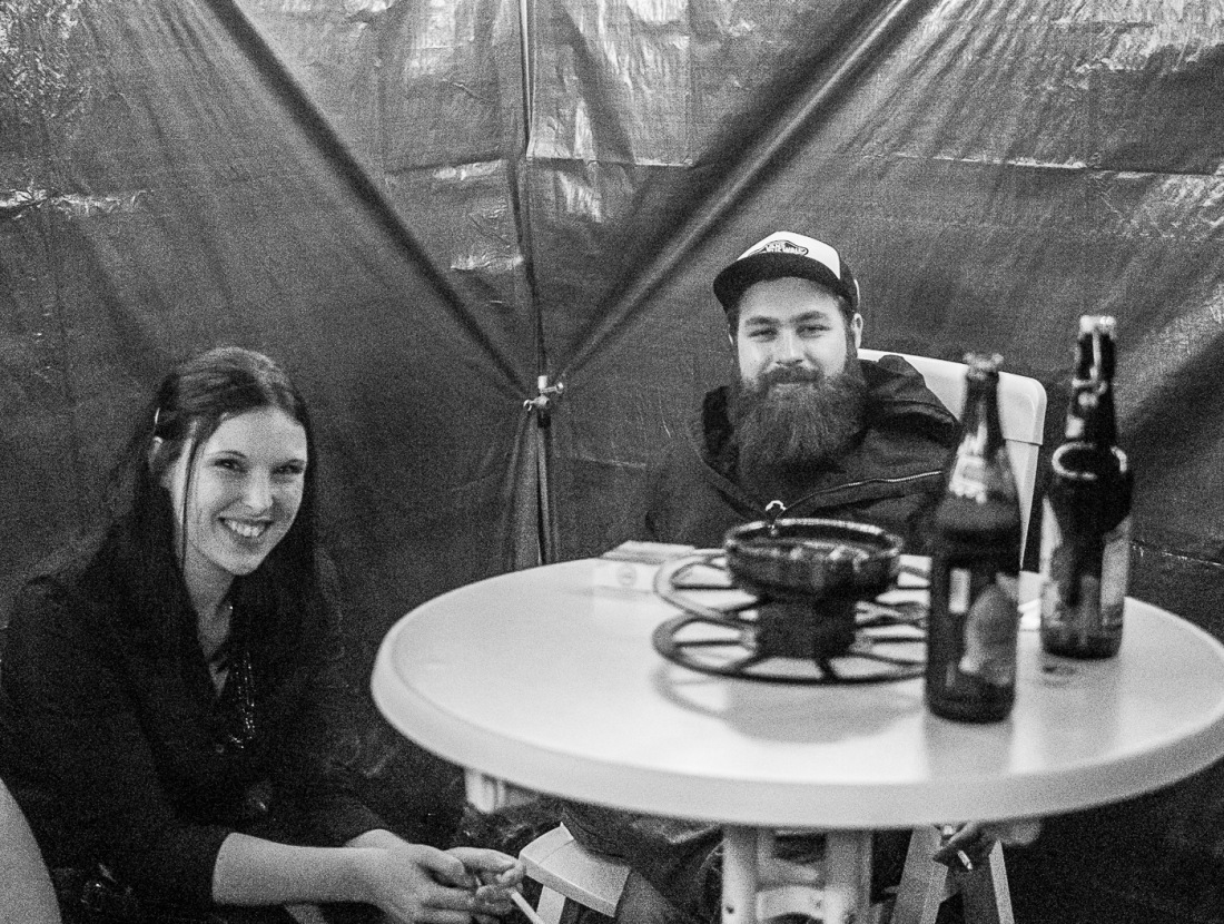Foto: Martin Zehrer - Christina, die weibliche Stimme der Band THE ROCK SLIDERS bei einem Event im heimlichen Zentrum ;-) 