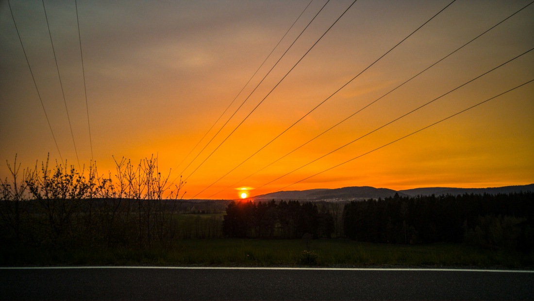 Foto: Martin Zehrer - Traumhaft - Sonnenuntergang bei Kulmain... 