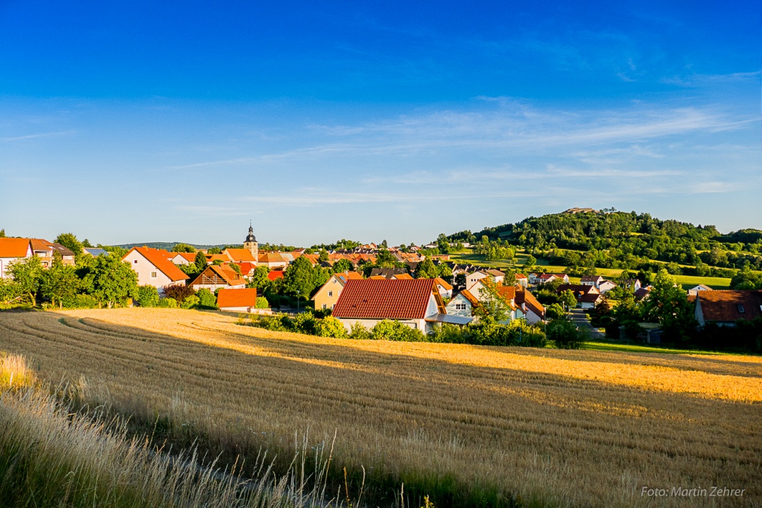 Foto: Martin Zehrer - Waldeck in der Abendsonne am 26.6.2017... Ein einmaliger Sommer-Tag geht zu Ende! 