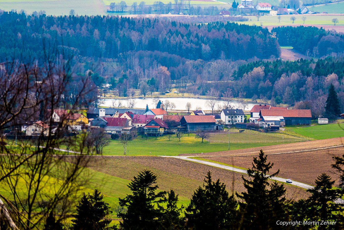 Foto: Martin Zehrer - Schönreuth von oben... von Godas aus gesehen! 