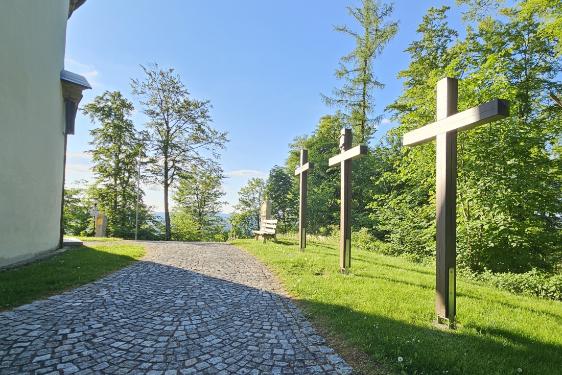 Armesberg - Oben angekommen...