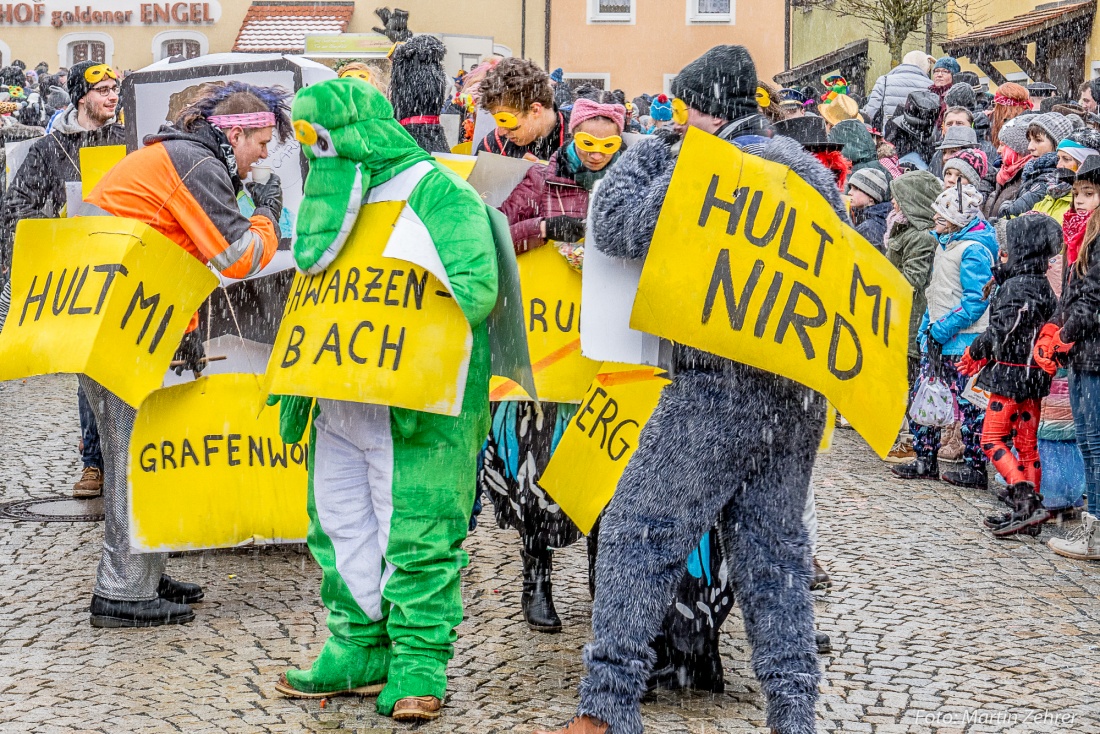 Foto: Martin Zehrer - Gaudi, Gaudi, Gaudi!!! Faschingszug des WCV durch Waldeck am 11. Februar 2018!  